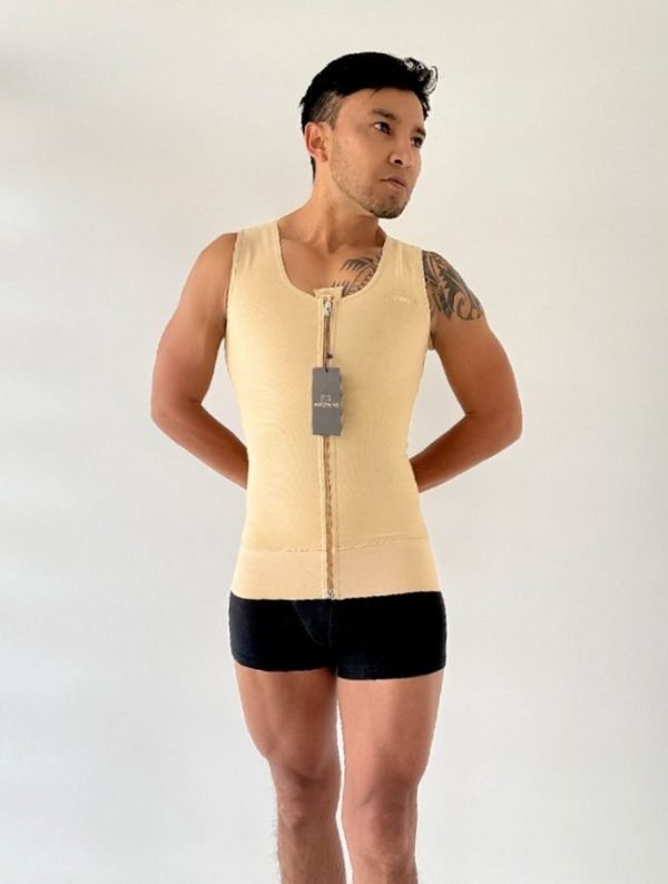 Chaleco alta compresión hombre sin mangas